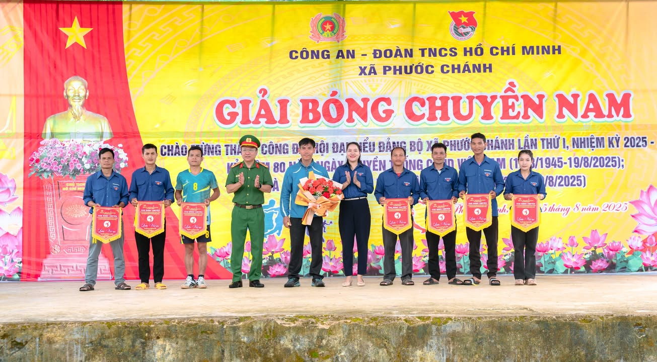 GIẢI BÓNG CHUYỀN XÃ PHƯỚC CHÁNH - TP ĐÀ NẴNG.