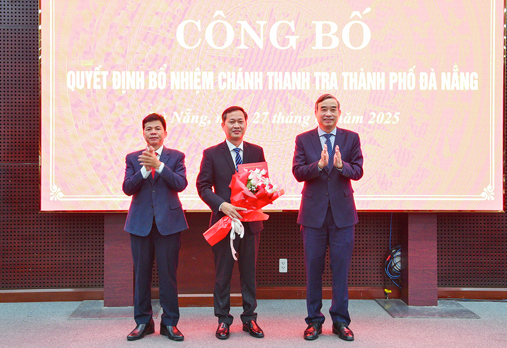 Bổ nhiệm ông Huỳnh Duy Phúc giữ chức Chánh Thanh tra thành phố