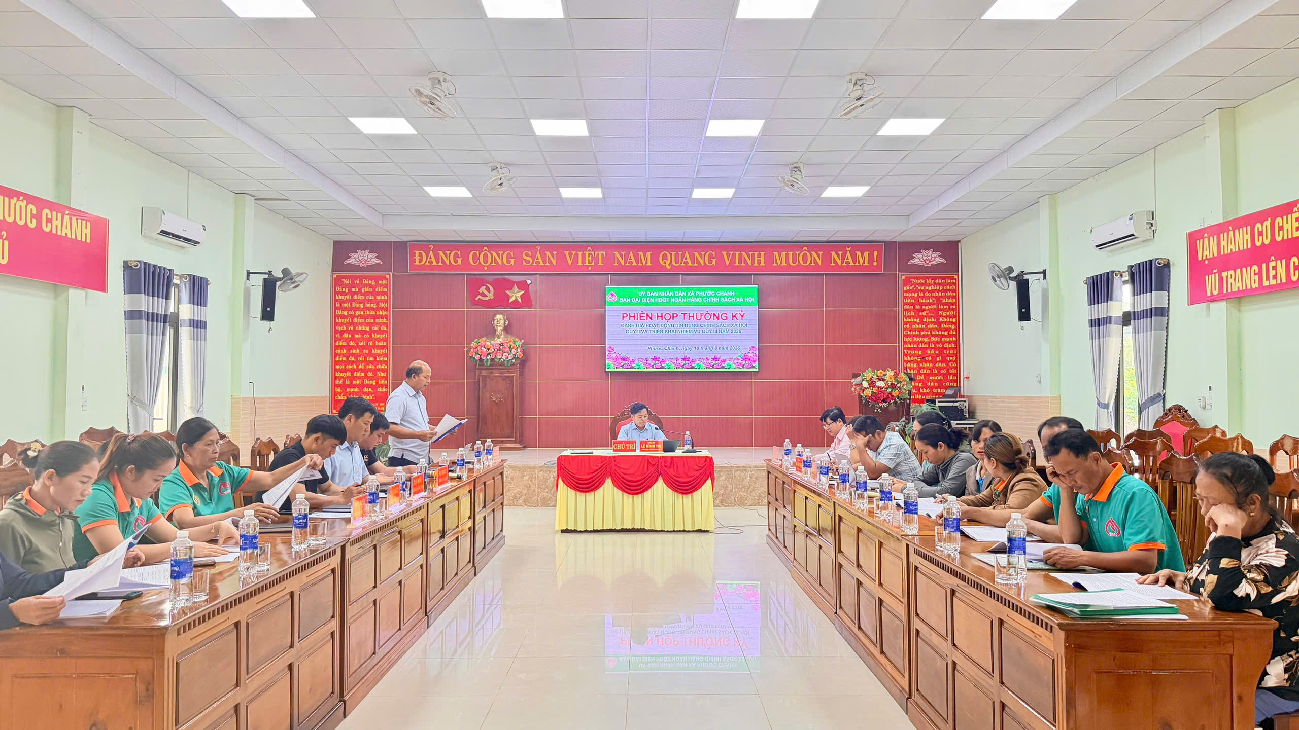 Xã Phước Chánh đạt tổng dư nợ hơn 57 tỷ đồng trong 6 tháng đầu năm 2026